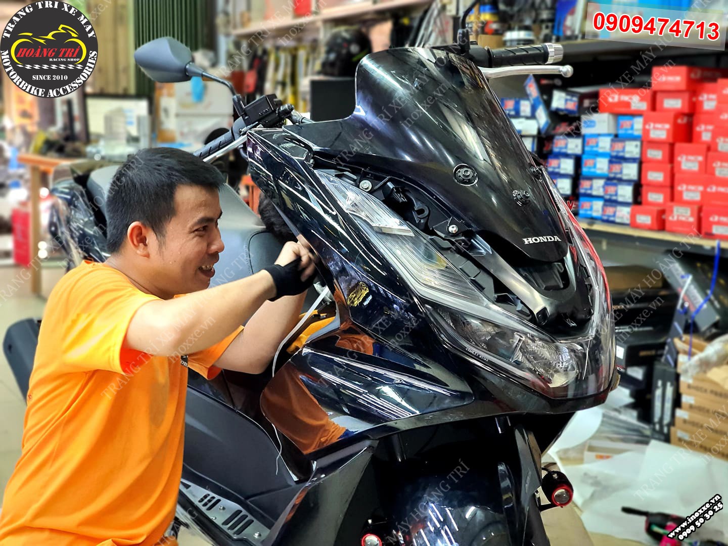 Dán keo PPF Orafol cho xe PCX